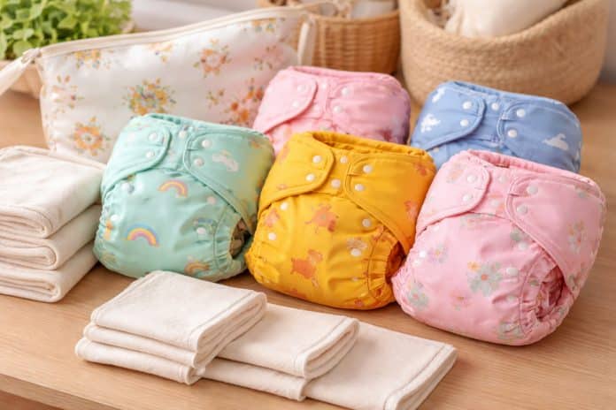 Privilégiez les couches lavables bébé pour un voyage long en avion