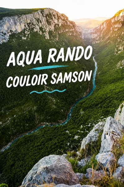 Couloir Samson Gorges du Verdon.