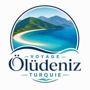 Logo de voyage à Oludeniz en Turquie.
