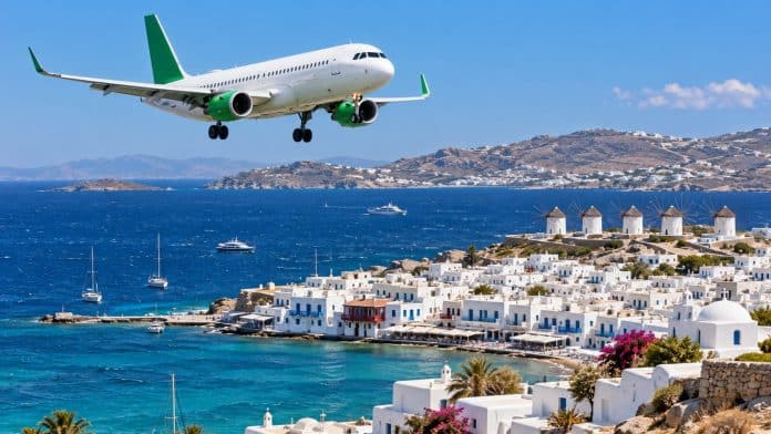 Information vol Paris Mykonos avec Transavia